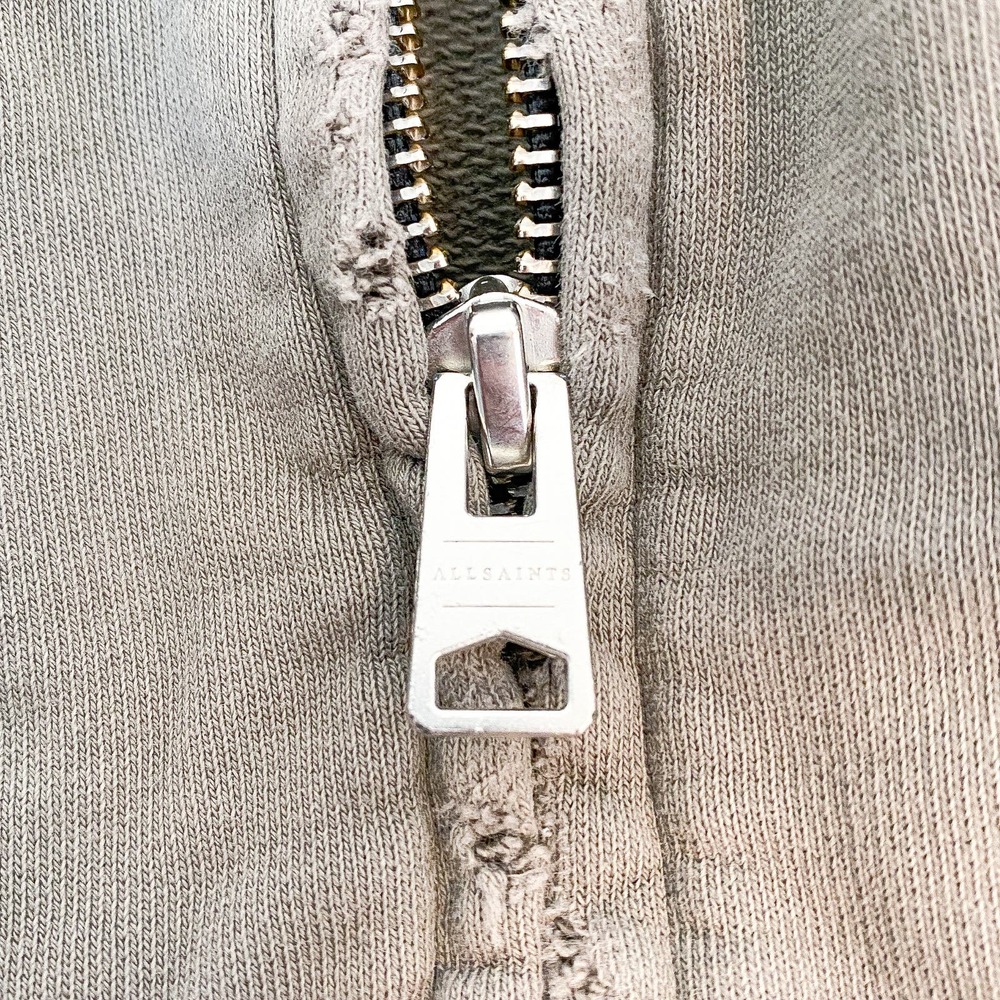 AllSaints Xonda Crop Zip Hoodie - Picture 10 of 12